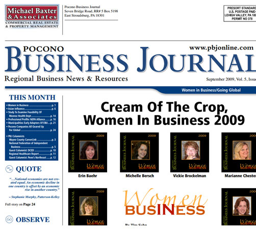 You are currently viewing Pocono Cream of the Crop Women in Business